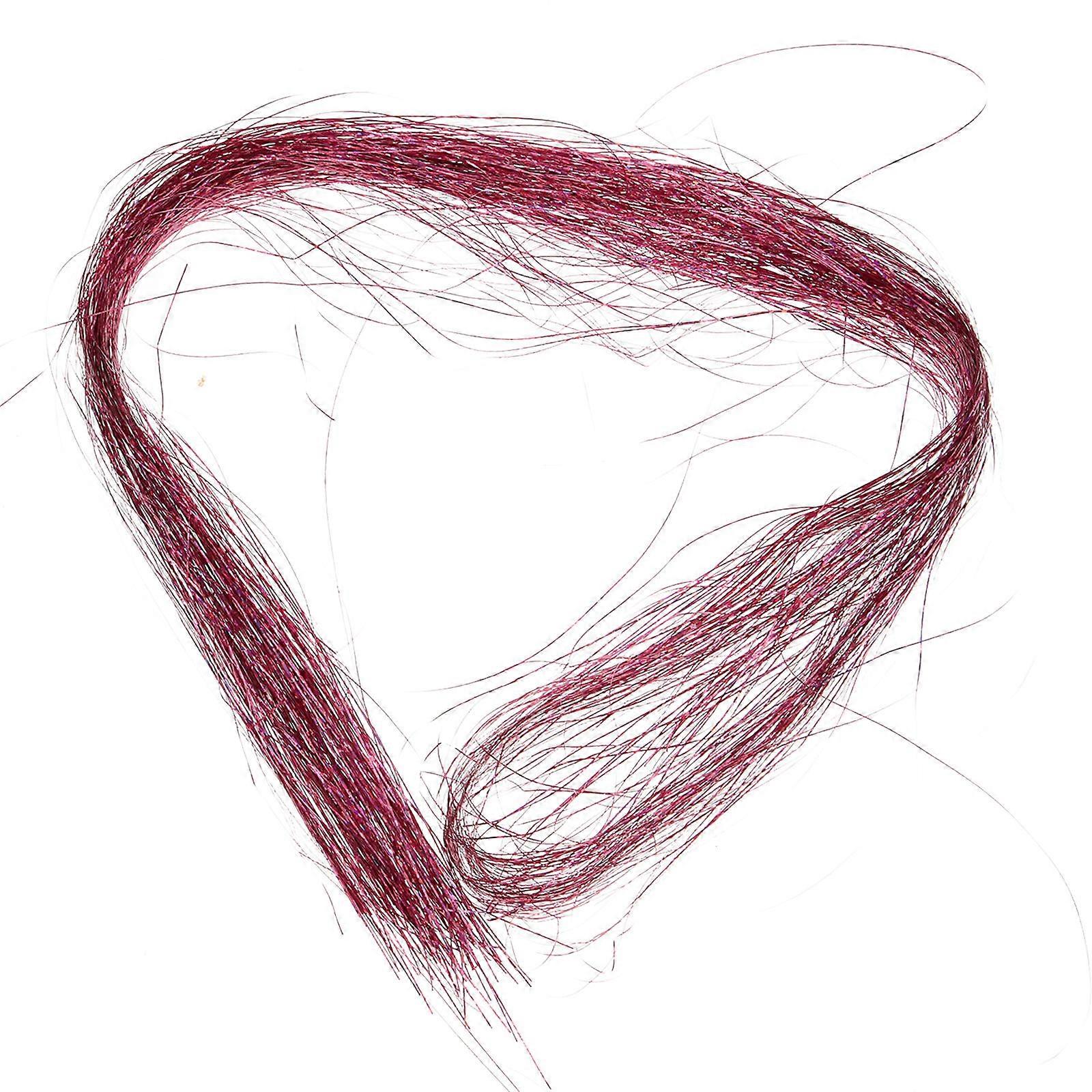 Pink Hair Wrap String for Braids Made of Cloth Perfect for Decoration and Styling 100 Pieces