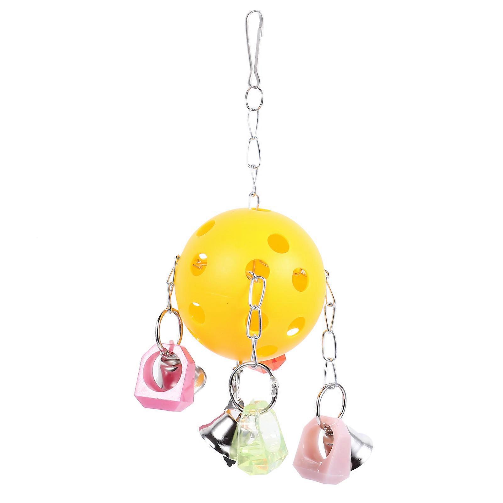 Engaging Hanging Toy for Caged Pets, Supports Exploration and Interaction