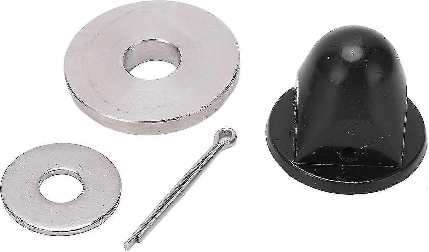 4-6 HP Outboard Motor Propeller Nut Bushing Washer Kit - Stainless Steel & Plastic Hardware Set for Durable Performance