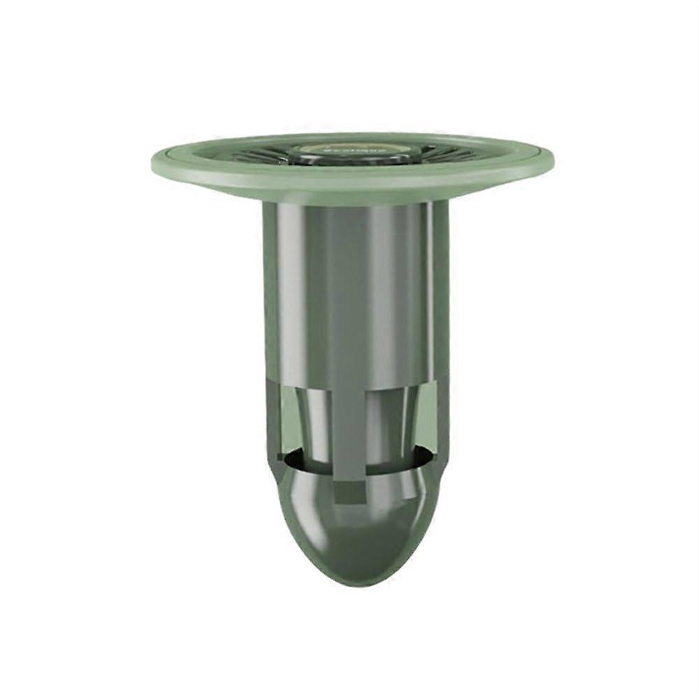 Shower Floor Drain Filter 7.5 x 3.7 cm Green Sewer Deodorising Core for Kitchen and Bathroom Drain Pipes