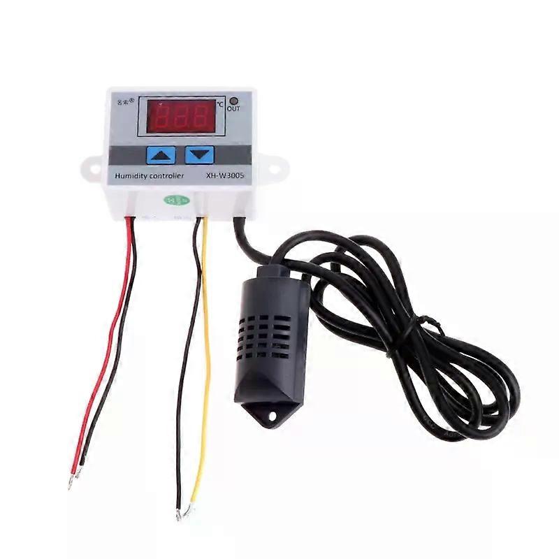 12V-220V Digital Humidity Controller Switch Humidistat Thermo Hygrometer Sensor