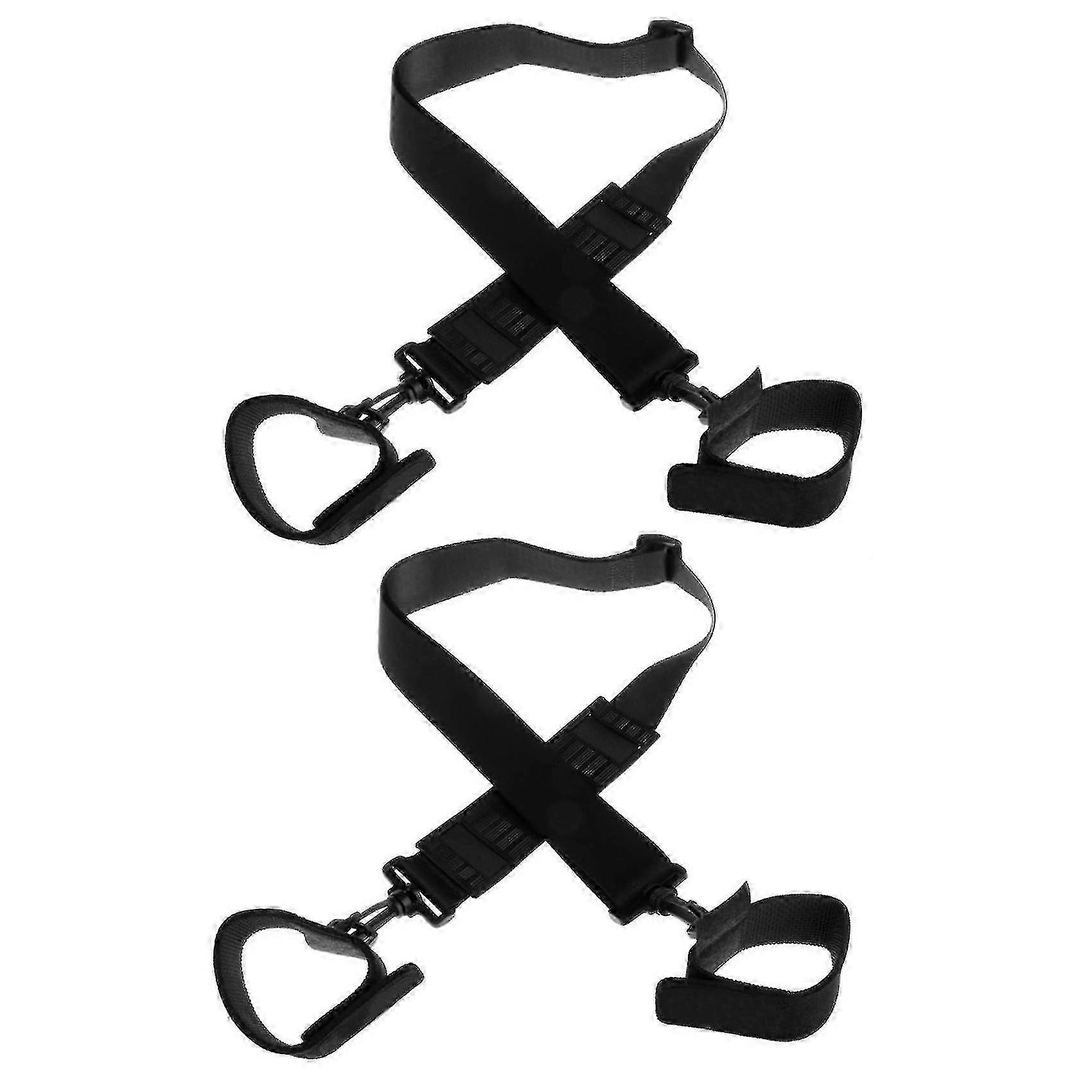 2pcs 110cm Fishing Rod Carry Strap Sling Band Adjustable Shoulder Belt Travel Tackle Holder Hy