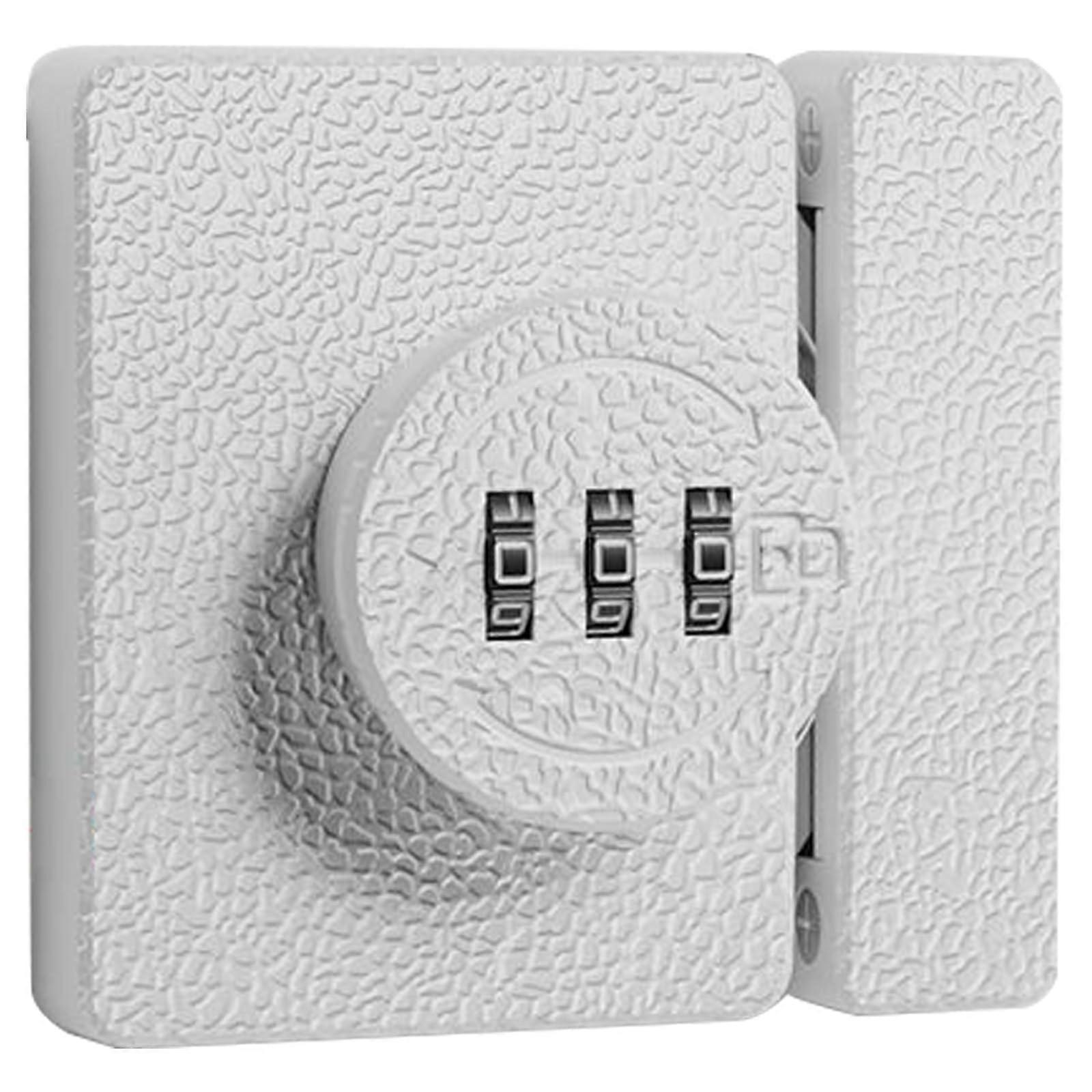 Glowing safety lock keyless entry and nonglowing combination cabinet for cabinets and drawers not on the