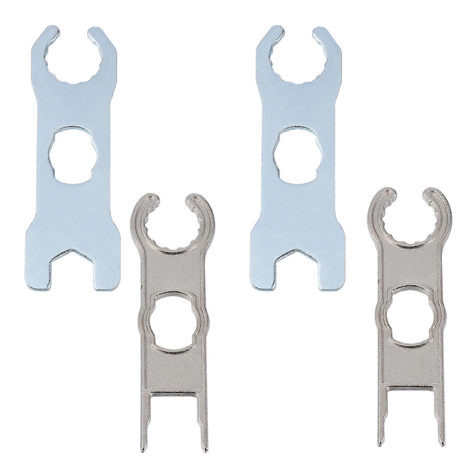 Aluminum Solar Connector Disassembly Wrench For Technicians 9X3X0.2CM Ideal Tool For Assemble Solar Connectors 2 Sets