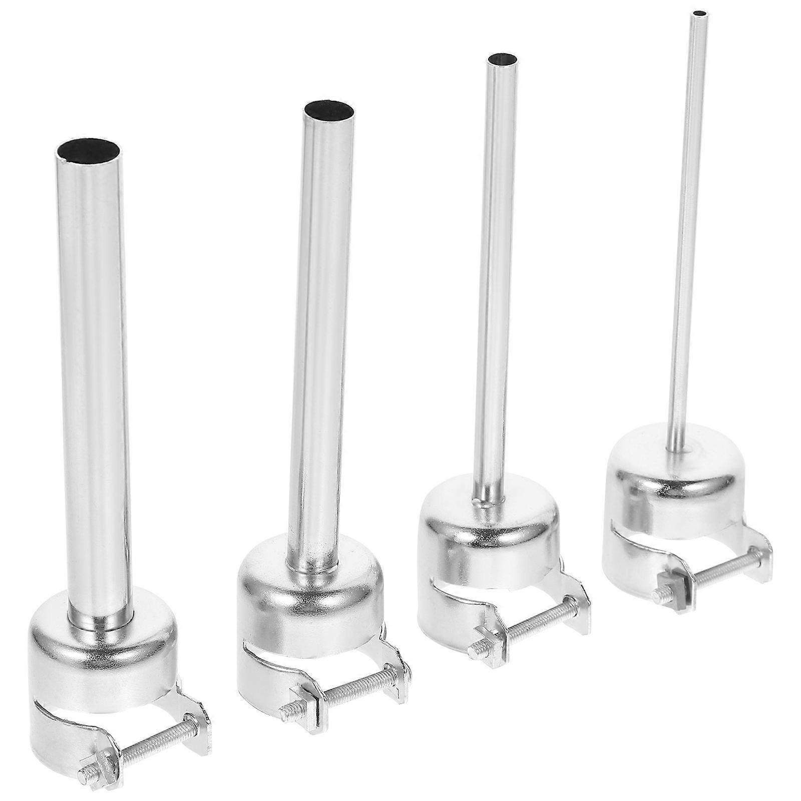 Hot Air Soldering Nozzle Kit 4pcs Compatible with Desoldering Stations for Versatile Use and Easy Replacement