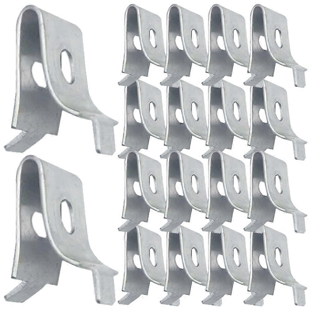 20pcs Stainless Steel Shelf Support Pegs Durable Cabinet Shelf Clips Easy Installation For Sturdy Stable Shelving