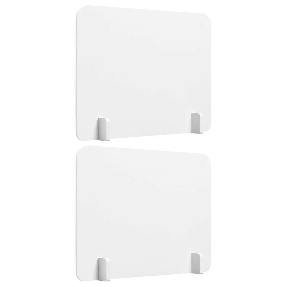 Desk Privacy Shields with Base Classroom Testing Dividers & Office Privacy Panels for Students, Exams & Work Areas Easy Installation & Stable