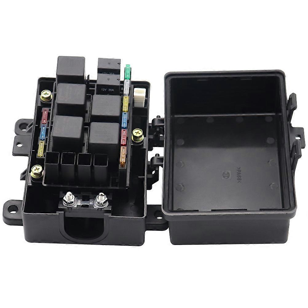 21-Way Fuse Box Terminal Fuse Distribution Organizing And Tracking Circuits 6.9X6.3X4.3in Suitable For Vehicle Owners 1 Set