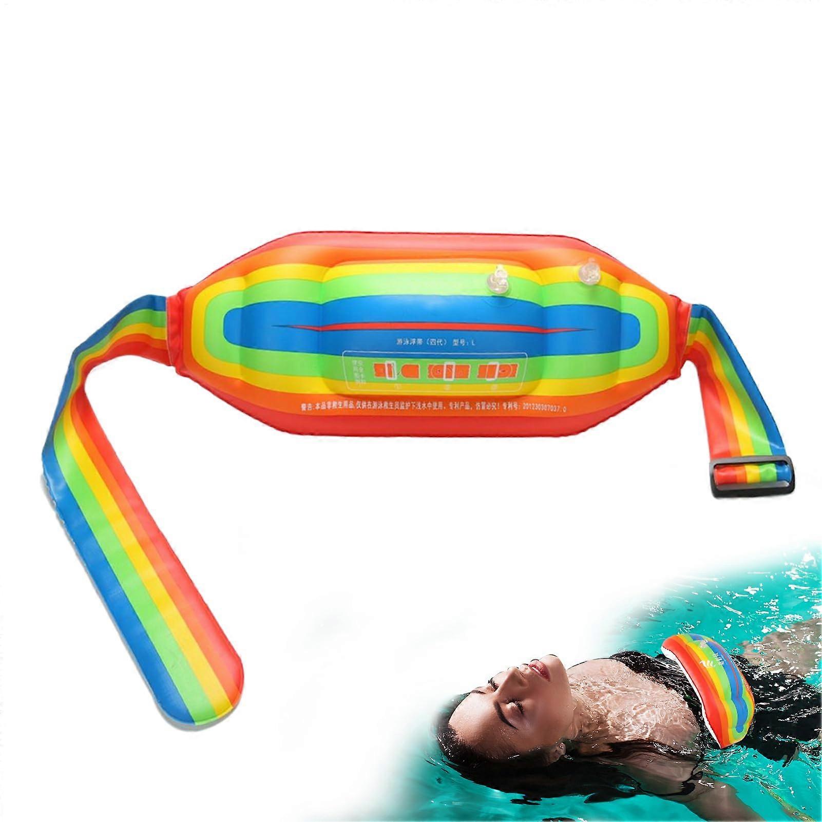 Swim Training Belt, Adjustable Floating Board, Lightweight Pool Equipment for Adults
