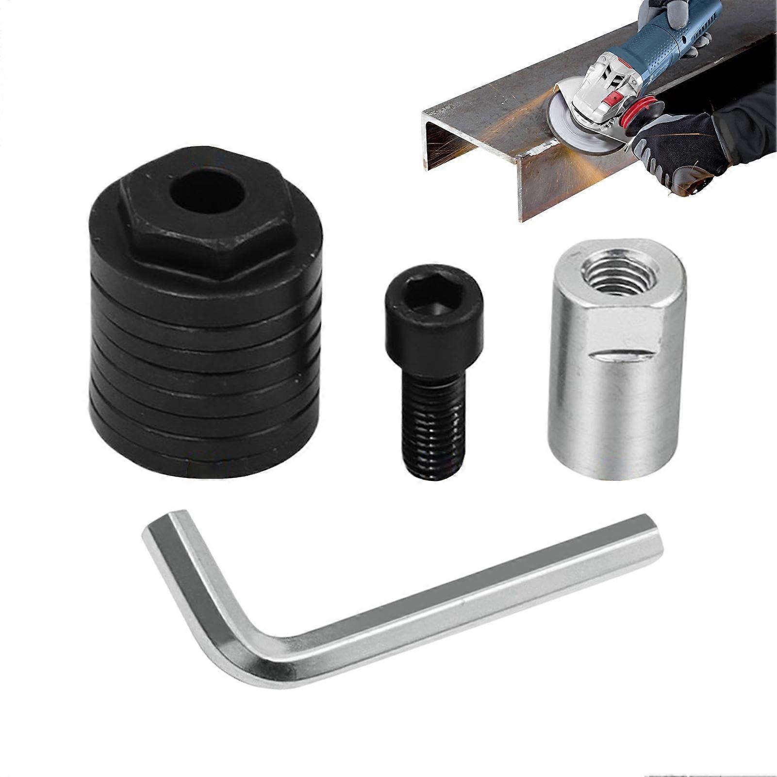 Angle Grinder Converter Adapter - Universal Aluminum Alloy Tool Set, Replacement Parts, Grooving Machine Compatible