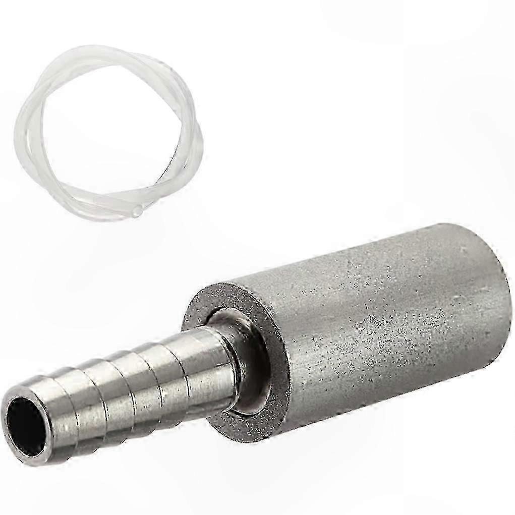 Stainless Steel Diffusion Stone for Homebrew Wine B, 0.5 Micrometre Aeration Carbonating Tool
