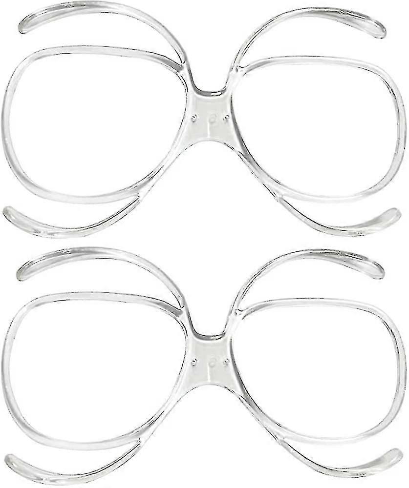 Tr90 Flexible Universal Inner Frame Rx Insert for Ski & Snowboard Goggles - 2pcs