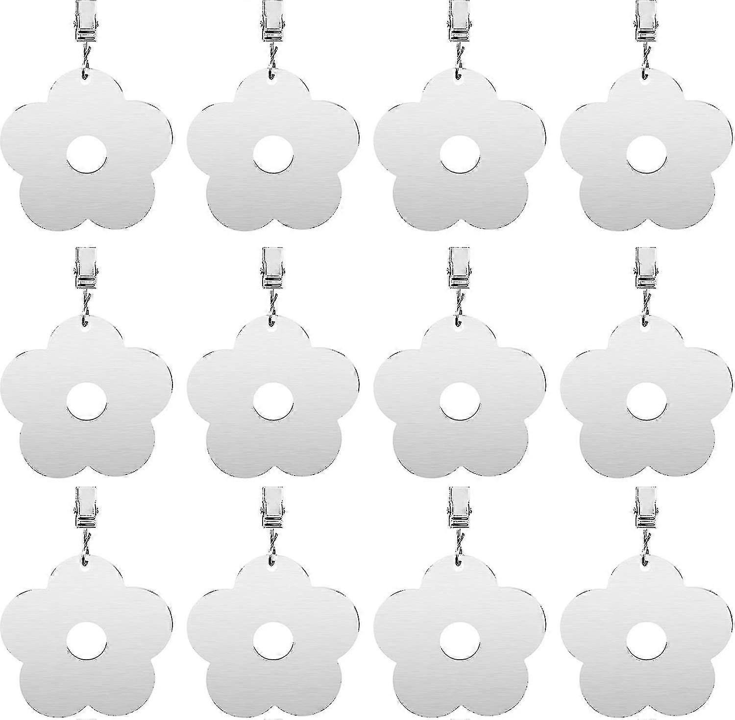 Windproof Tablecloth Clips 12Pcs Heavy Duty Steel Weights