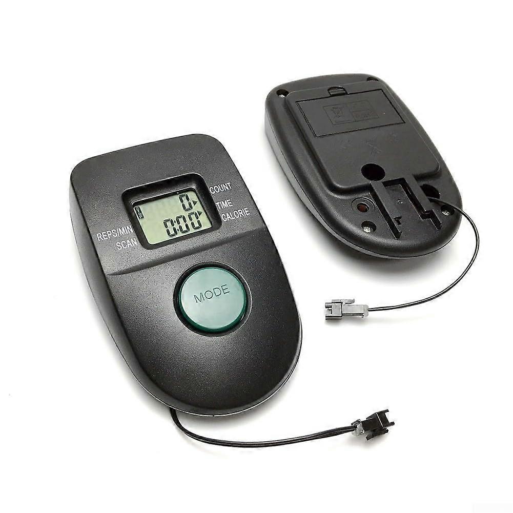 Fitness Equipment LCD Display Speedometer for Stationary Bike Rowing Machine Compatible with Fitness Bikes