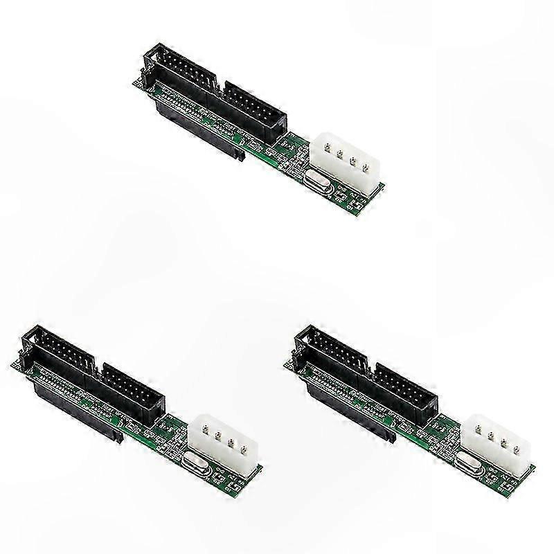 2.5" SATA to 3.5" IDE Adapter Converter, 7+15 Pin Female to 40 Pin Male Port for ATA Drives
