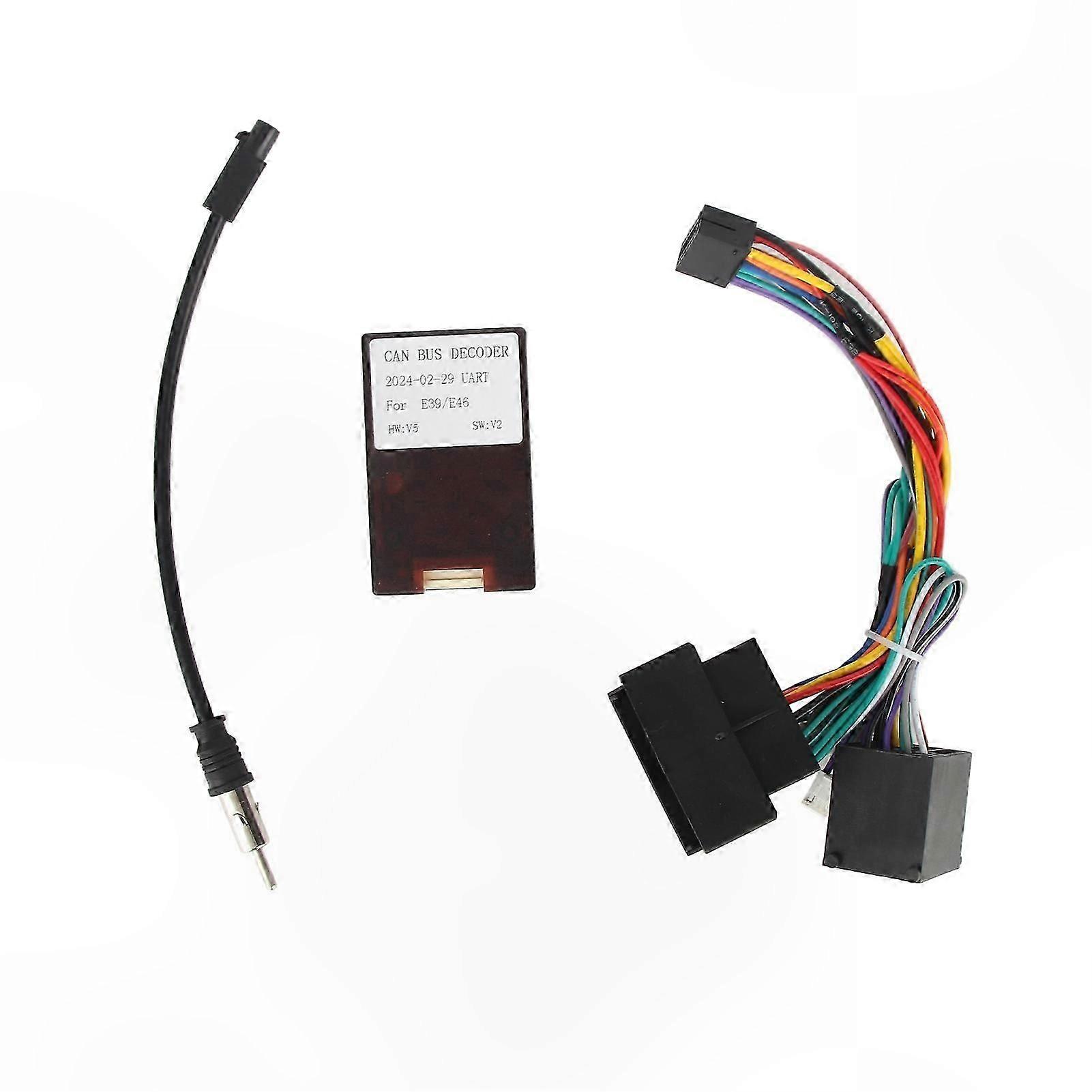 Universal Car Power Cable with Wiring Harness Adapter and Canbus Box for Various Vehicle Models