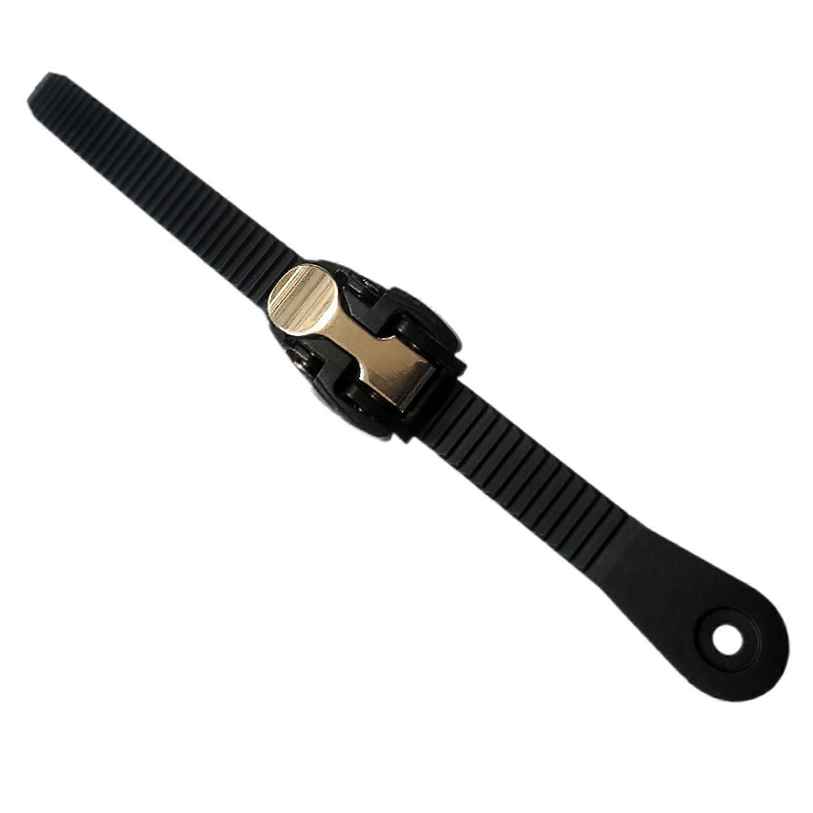 Grip Lock Strap with Metal Buckle, Adjustable Heavy Duty Webbing for Motorcycles, Trucks, Tools - Stronger, Durable Design