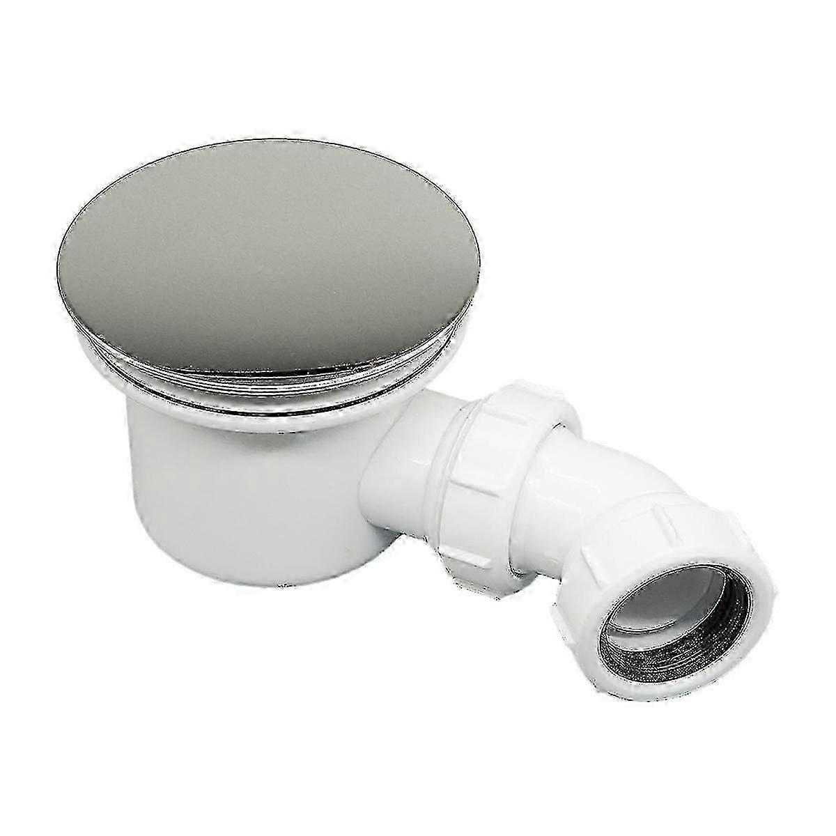 90mm Shower Waste Trap, Fast Flow and Easy Clean Shower Enclosure Waste Tray