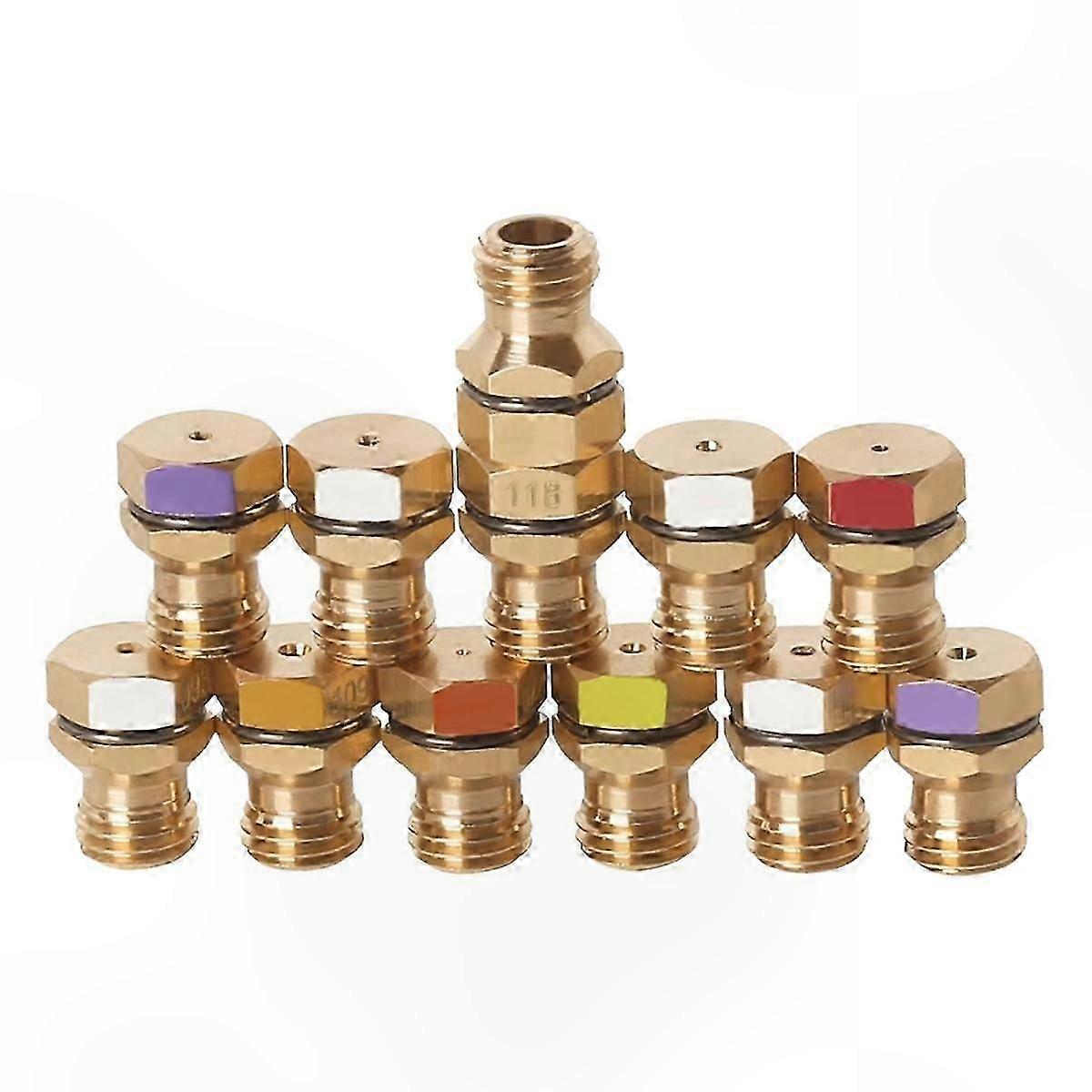 Propane Conversion Kit for Range, Brass Gas to Propane Orifice Adapter