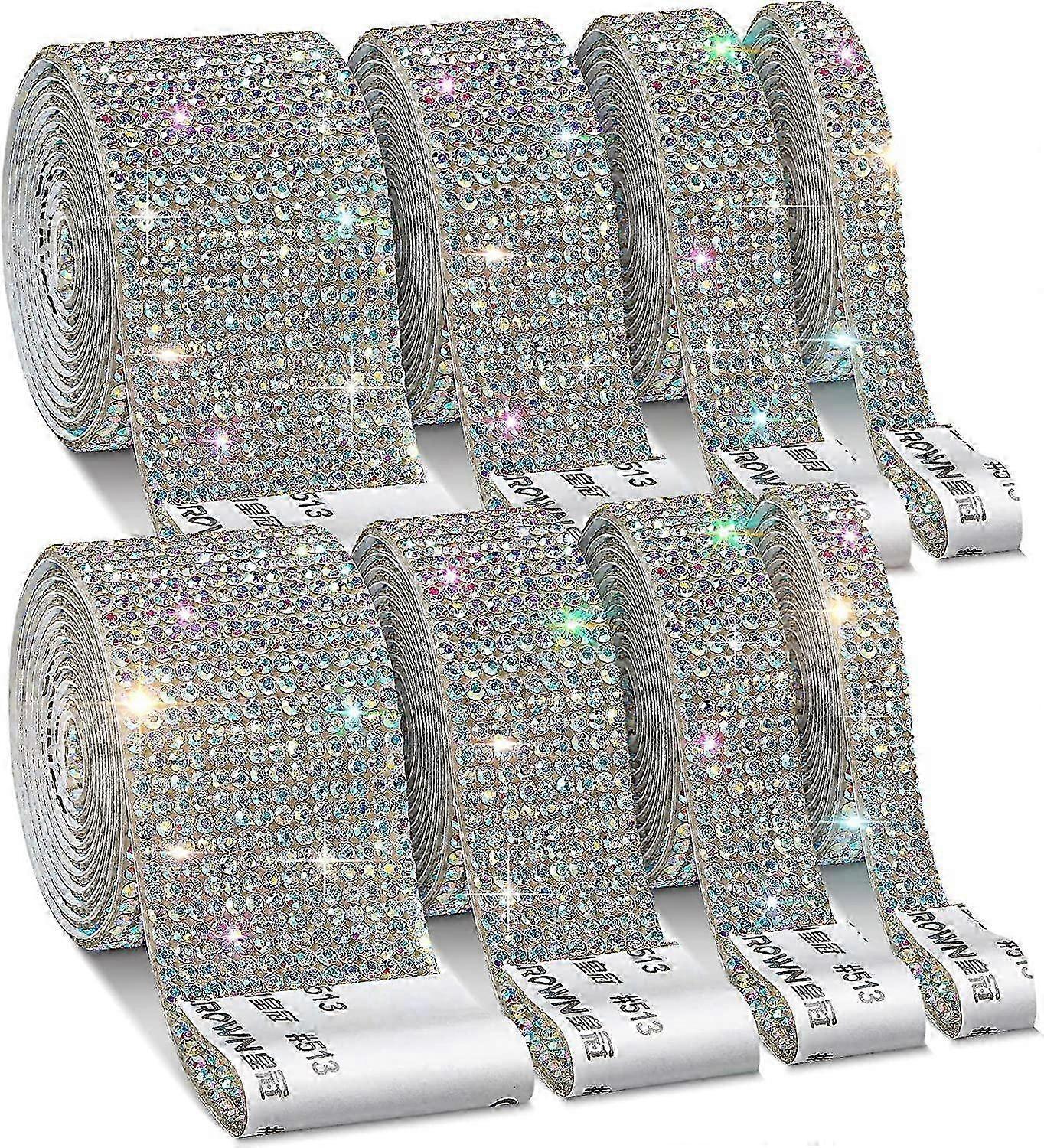 Rhinestone Ribbons Self Adhesive Crystal Diamond Ribbon DIY Sticker