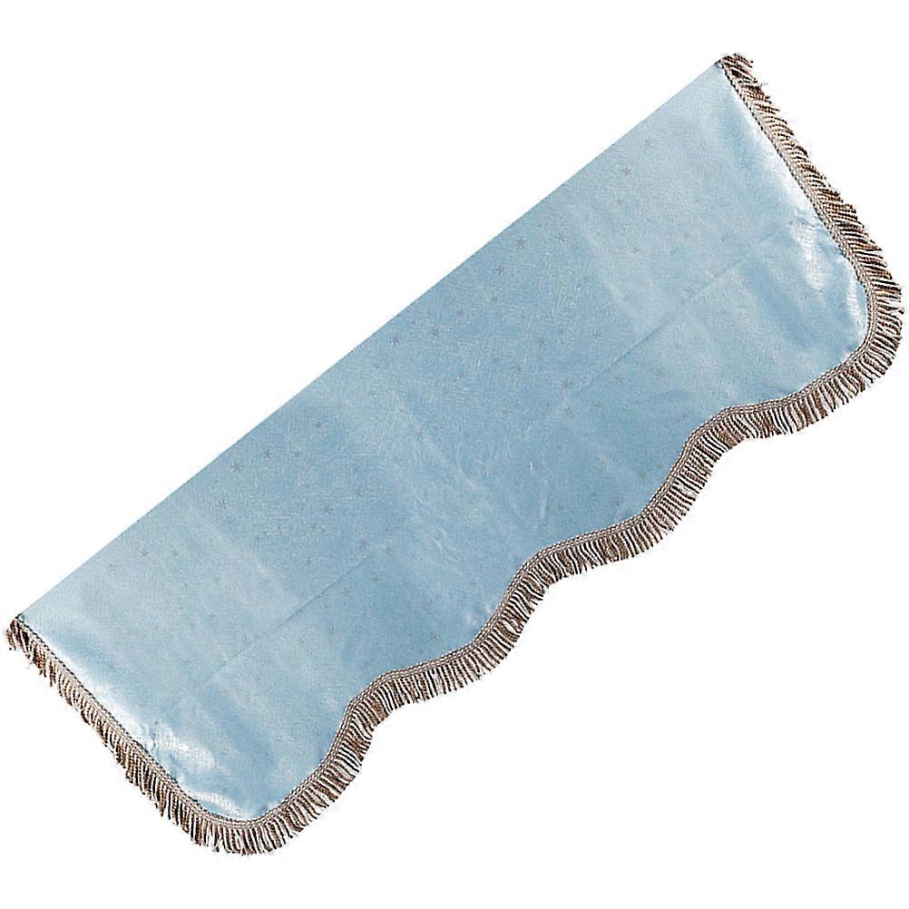 Upright Piano Cover Dustproof Scratch Resistant Tassel Keyboard Cloth for Outdoor Furniture Elegant European Style Design