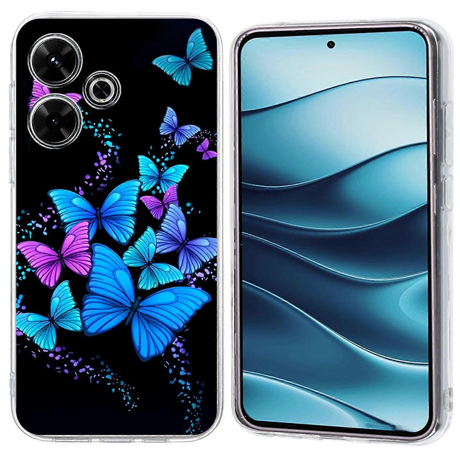 For Xiaomi Redmi Note 14 5G Case Pattern Printing Shockproof Soft TPU Phone Cover