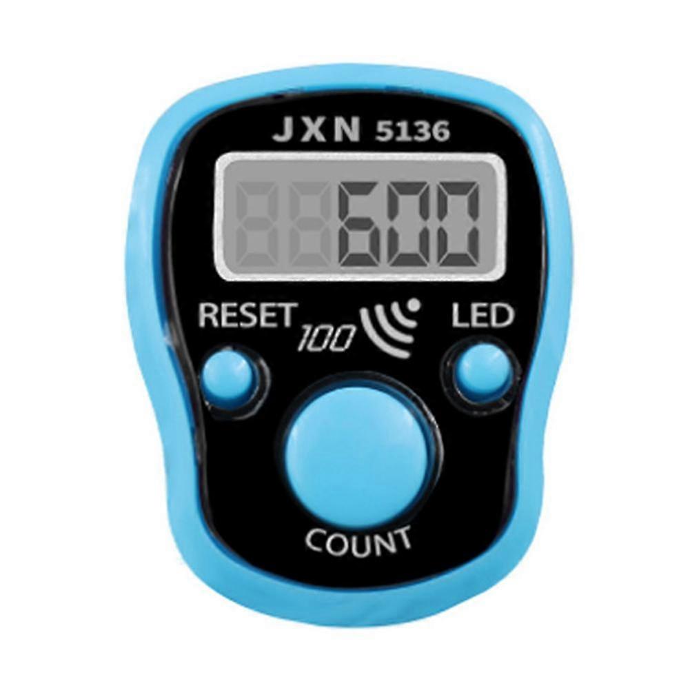 Finger Counter with LED Display - Compact Design, Lightweight & Durable Material for Reliable Counting