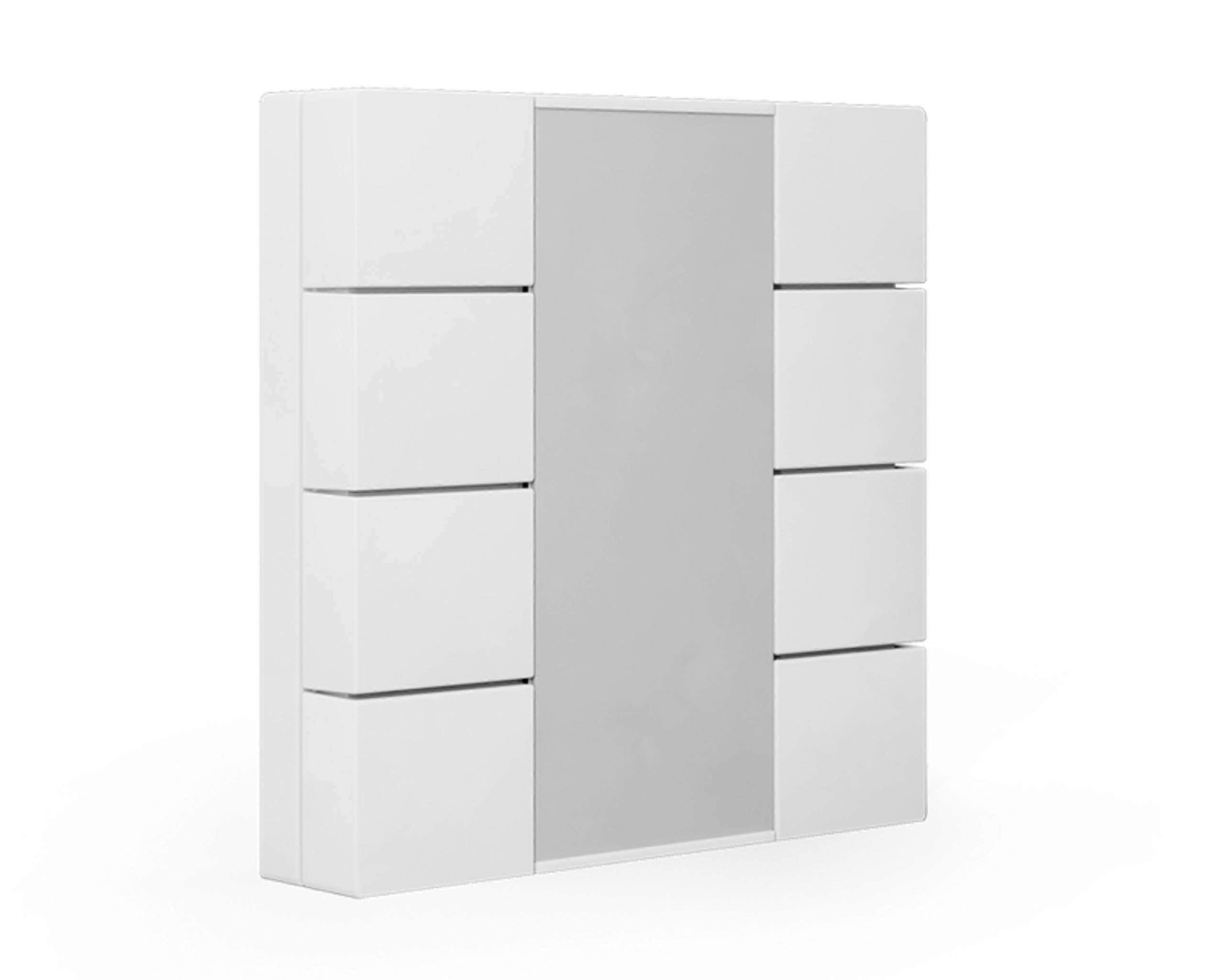 MDT drukknop 55 8-weg, puur wit mat