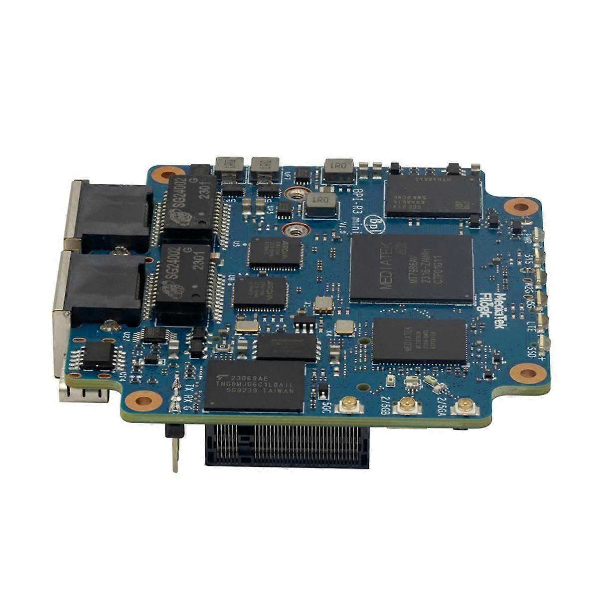 Für Banana Pi -R3 Mini Router Board MT7986 ARM A53 2G DDR4 8G EmmC Unterstützung WiFi 6 und 2 x 2,5 GbE Po