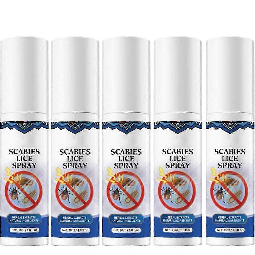 Pubic Lice Antibacterial Spray Removal Lice Eggs And Scalp Anti-itch-jc