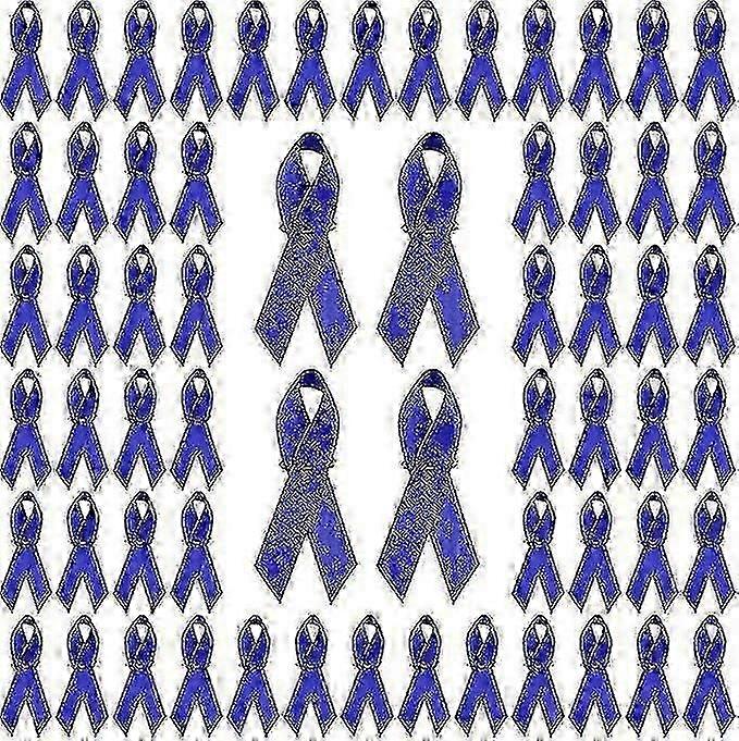 200pcs Ribbon With Safety Pins, Cancer Awareness Pins Ribbon Brooch For Party Event Supplies Clothing Decoration b