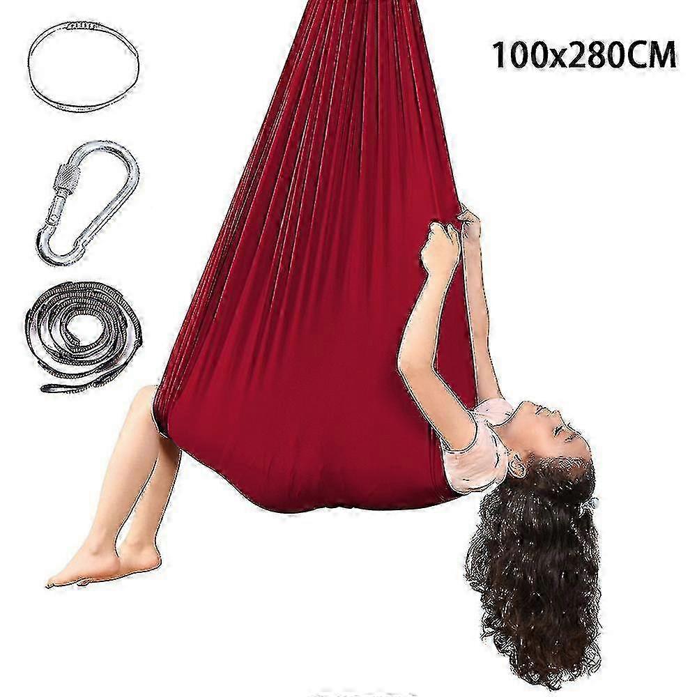 Snuggle Swing for Kids with Special Needs - Adjustable Elastic Hammock Chair Toy