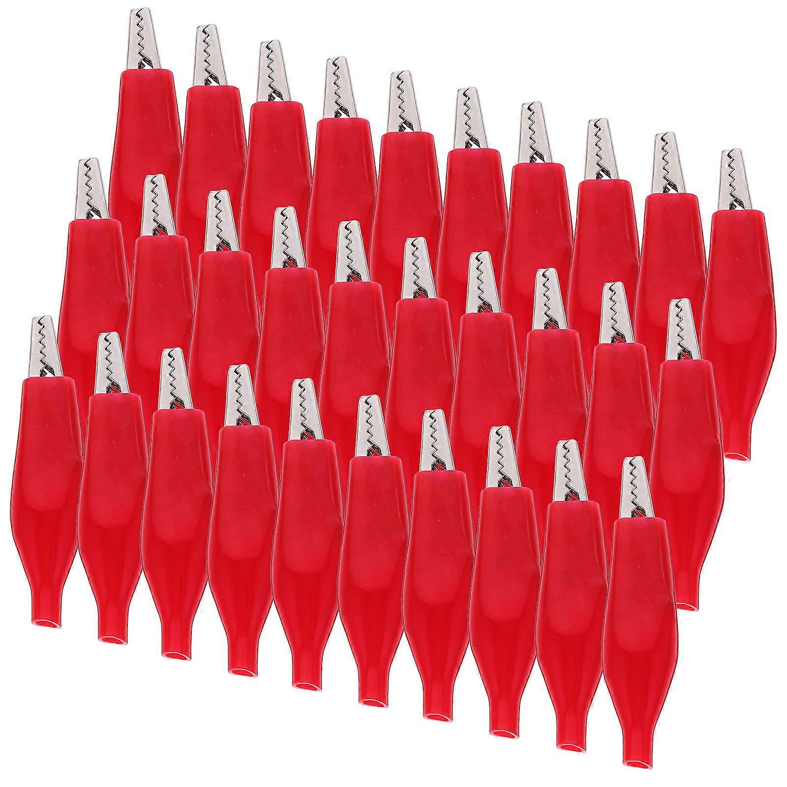 30Pcs Battery Clips Clips for Electric Work Outdoor Use