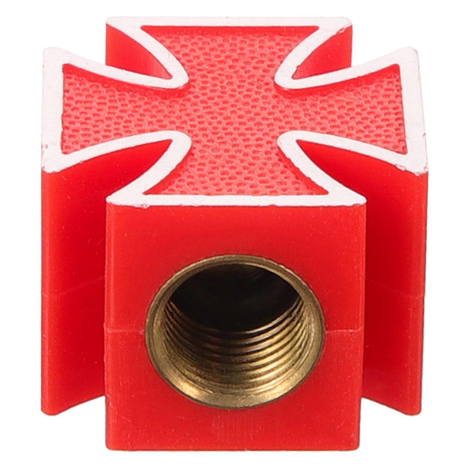 Bisiklet Lastiği için Çapraz Şekilli Valf Kapakları Vana Sapı Kapakları