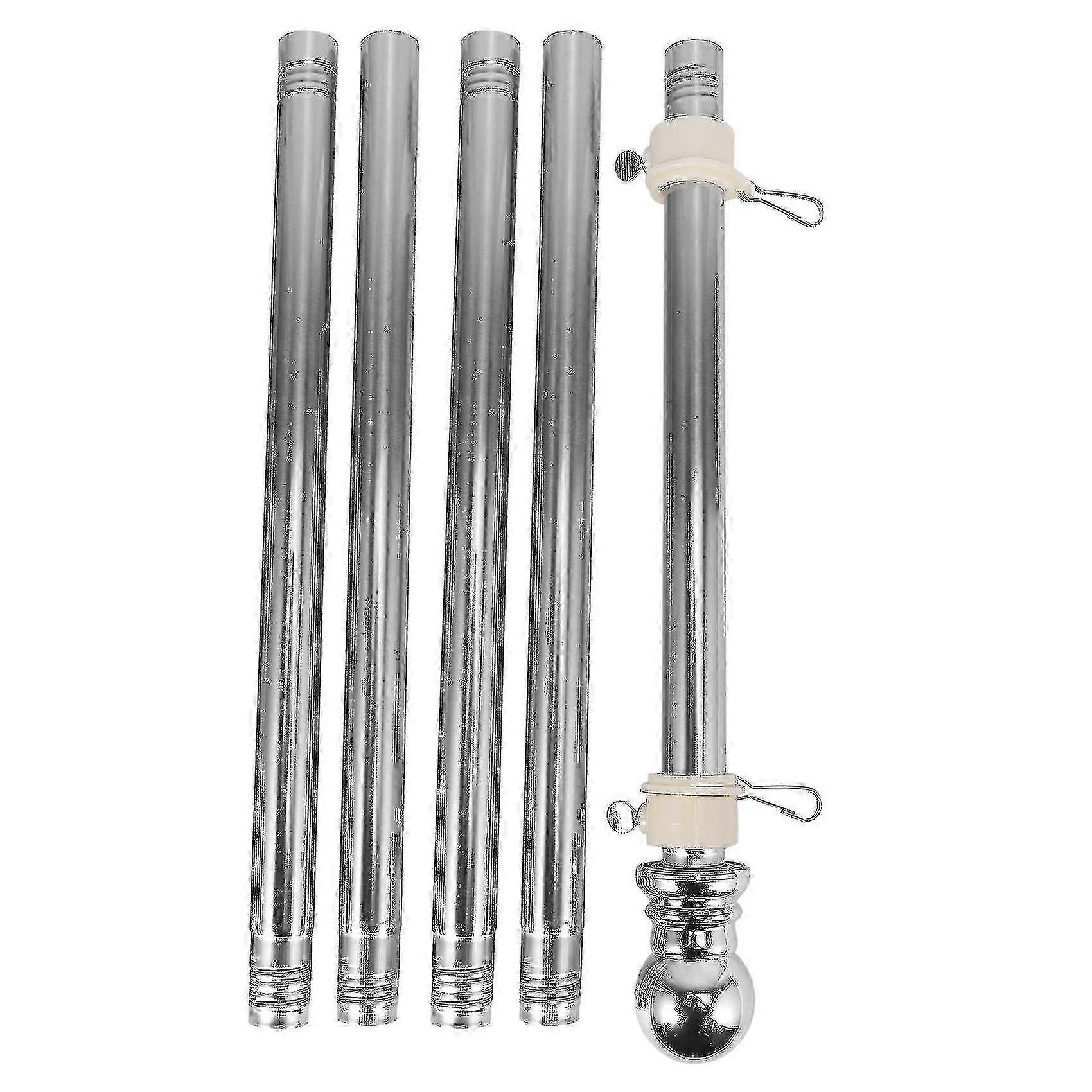 Flagpole, Stainless Steel Flagpole, Suitable For House Courtyard Garden, Anti-rust Flag Holder (silkuo Lu-hao