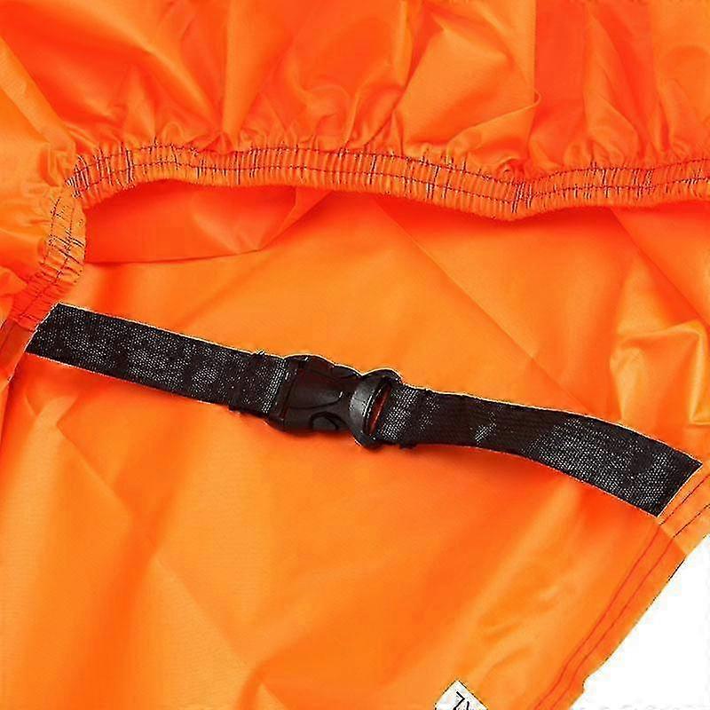 XXXL غطاء دراجة نارية برتقالي مقاوم للماء لهارلي ديفيدسون ستريت جلايد بجولة