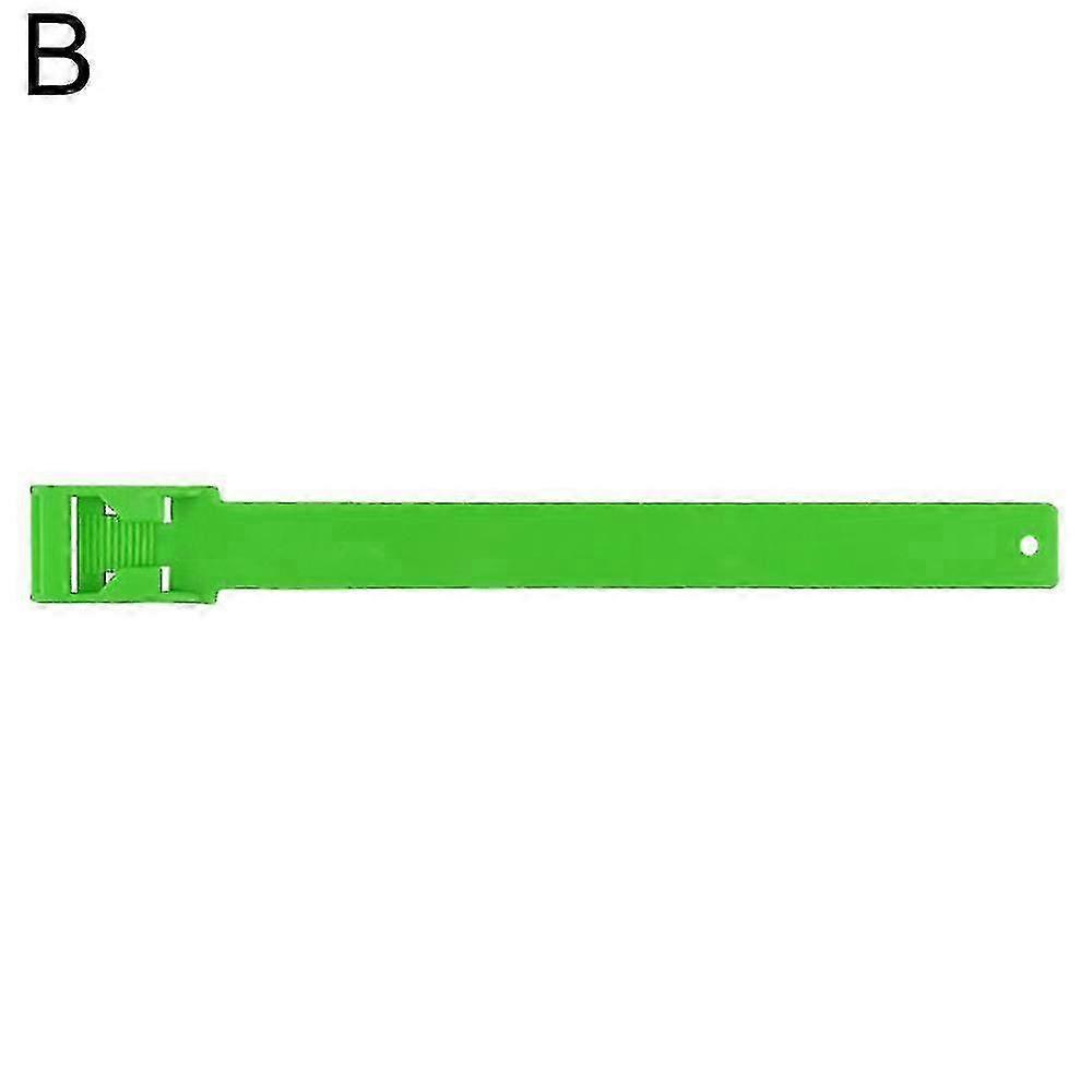 10 Pcs Goat Collar Sheep Identification Bands Livestock Marking Round Farming