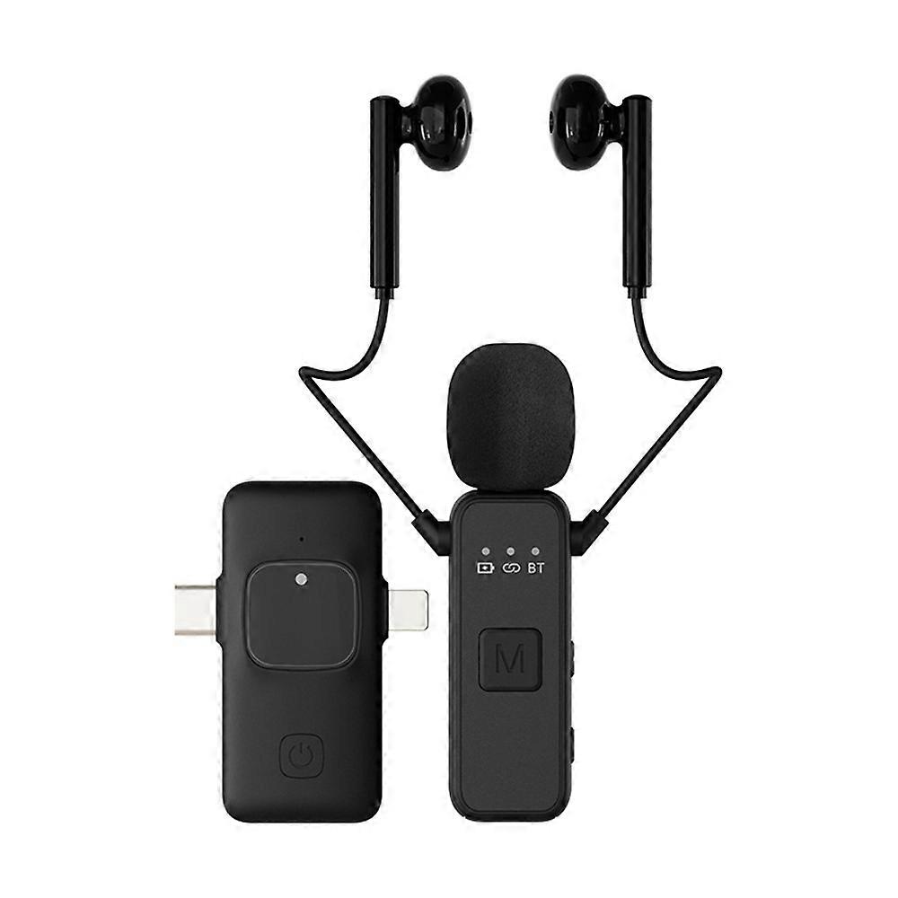 K3 Wireless Lavalier Microphone with Receiver for Live Streaming / Singing / Vlogging / Interviews