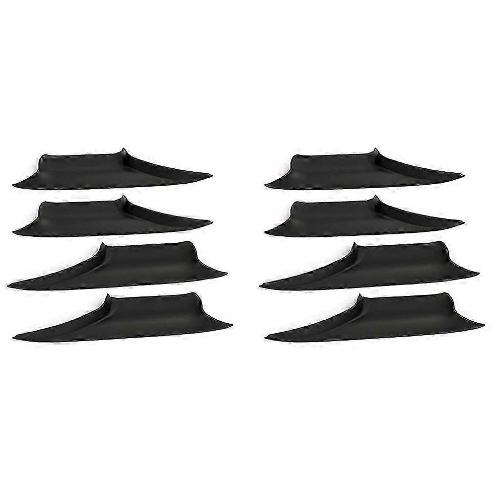 8PCS Inner Handle Pull Trim Cover for BMW 7 Series F01 F02 Models 2008-2015, Part Number 51419115501 and 51429151211