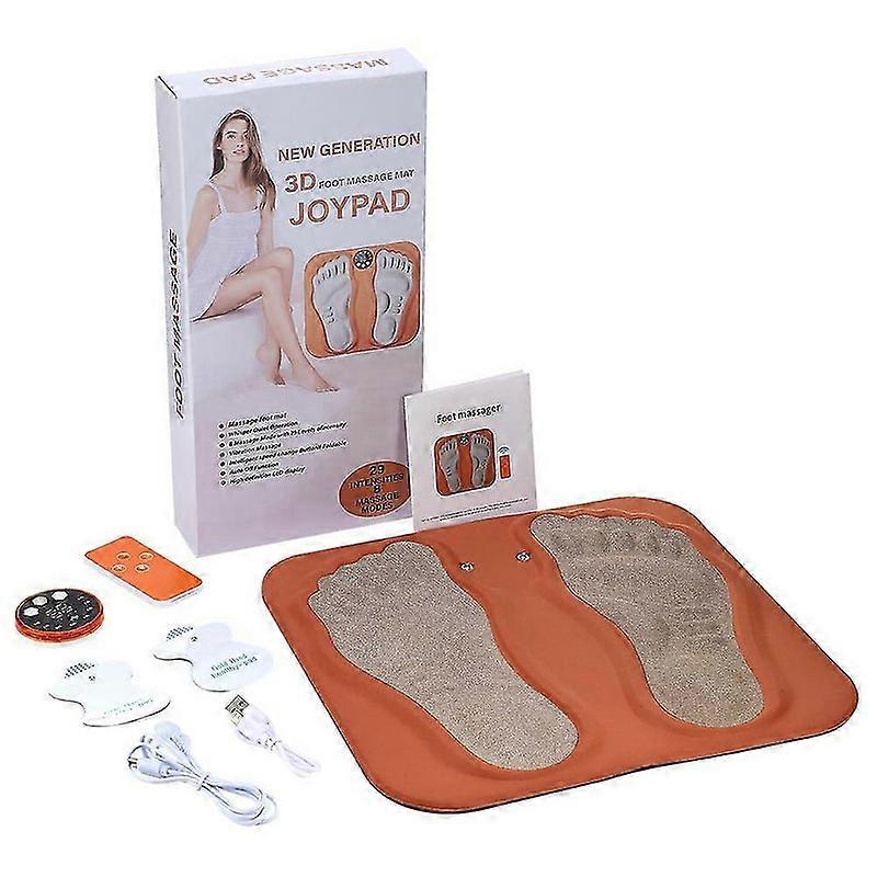 Orthoback ReNerv 3D Portable Foot Massager with Remote Regenerative EMS for Nerve Pain, Tingling, and Circulation Improvement
