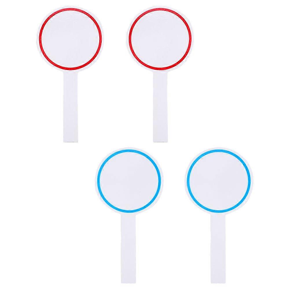Scoreboard White Board for Writing with 12Pcs Dry Erase Paddles