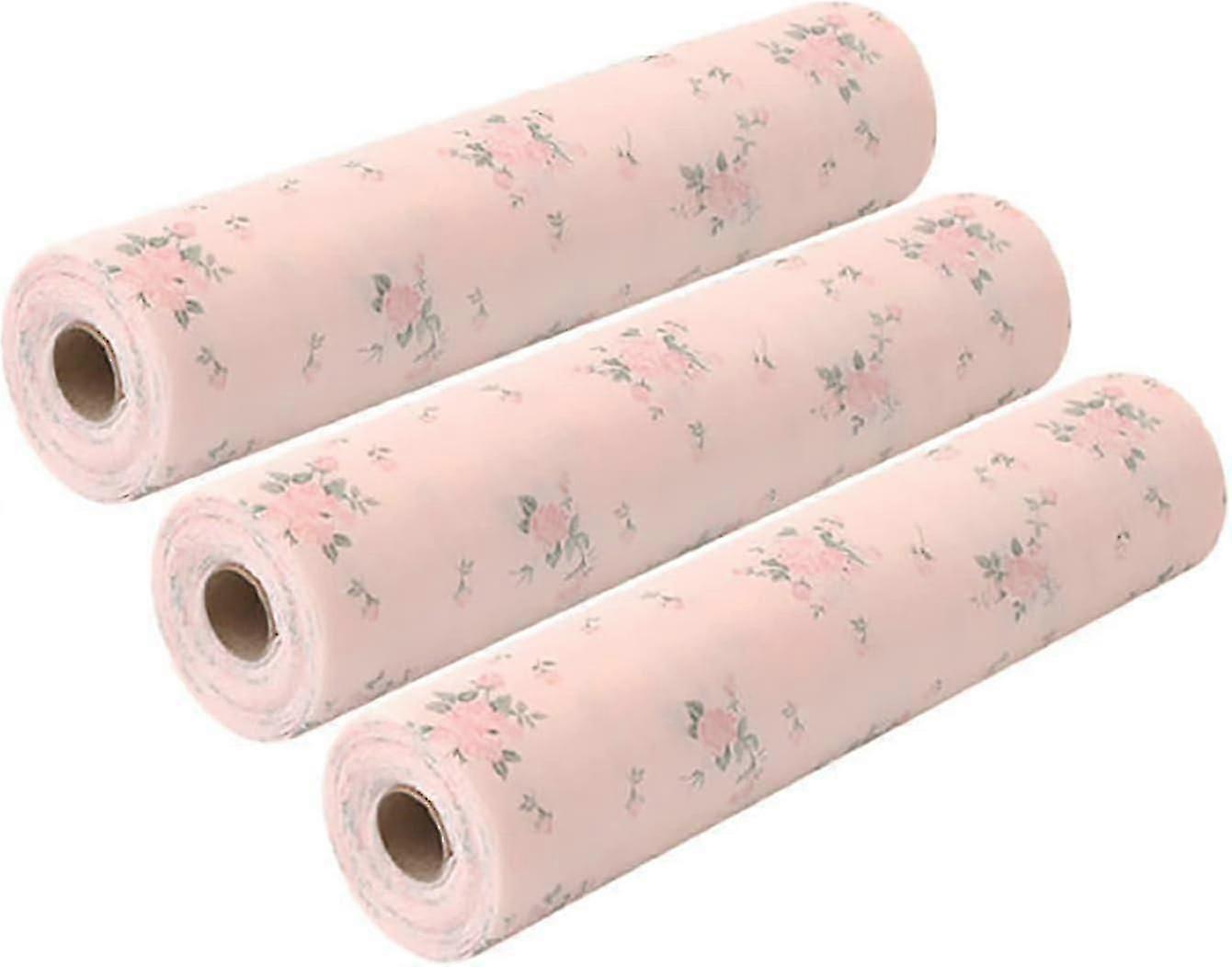 3 Rolls Drawer Liners Kitchen Cabinet Liner,bedroom Drawer Liners, Shelf Liners Drawer Mat,30x300cm -yx