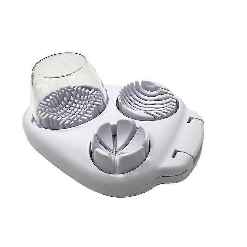 Heavy Duty 3-in-1 Egg Slicer for Perfect Hard Boiled Egg Cuts and Multipurpose Kitchen Use
