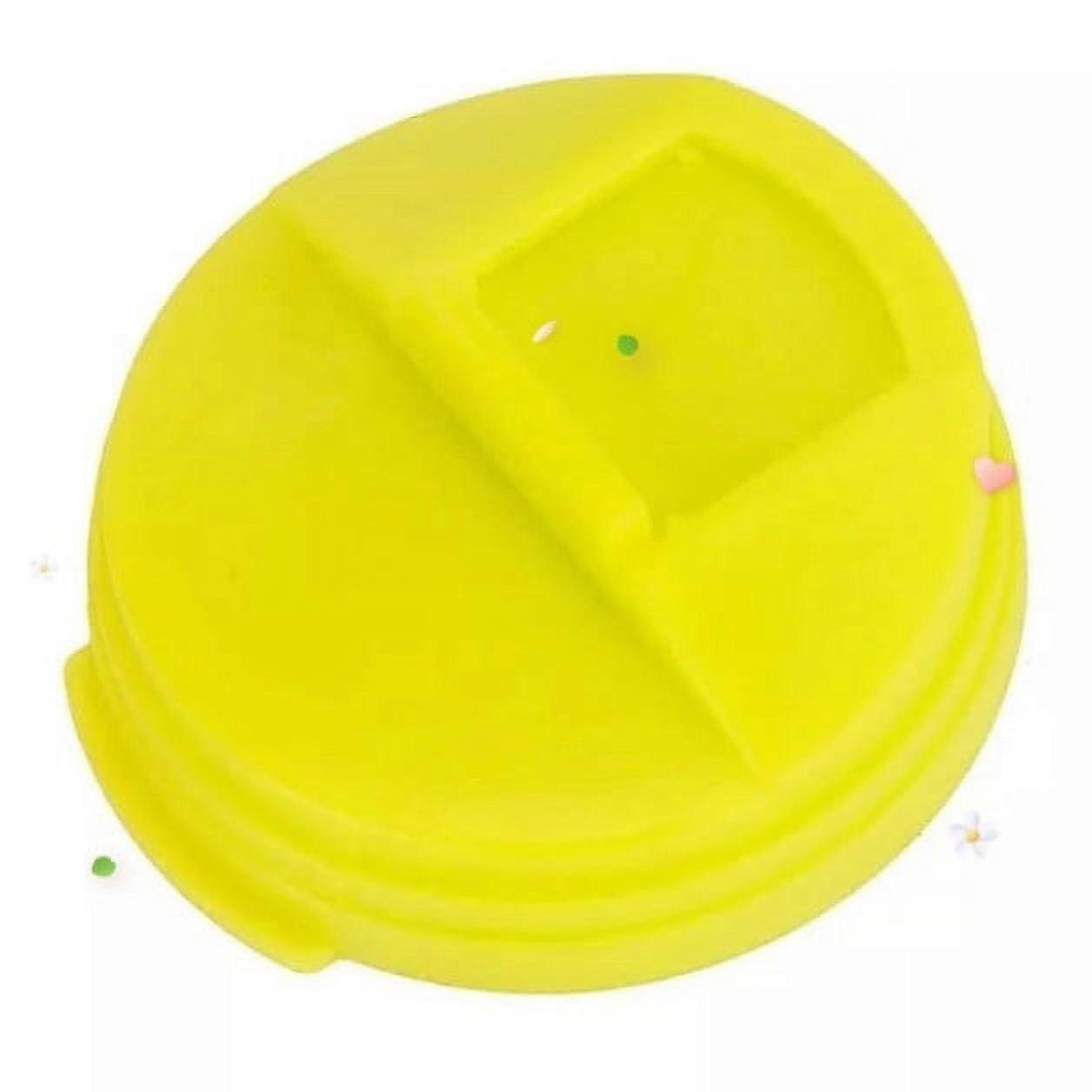 Wtgtog Can Covers Can Beer Overflow And Bottle Cap Buckle Press Type Beverage Fresh-Keeping Sealing Cap As Shown Yellow