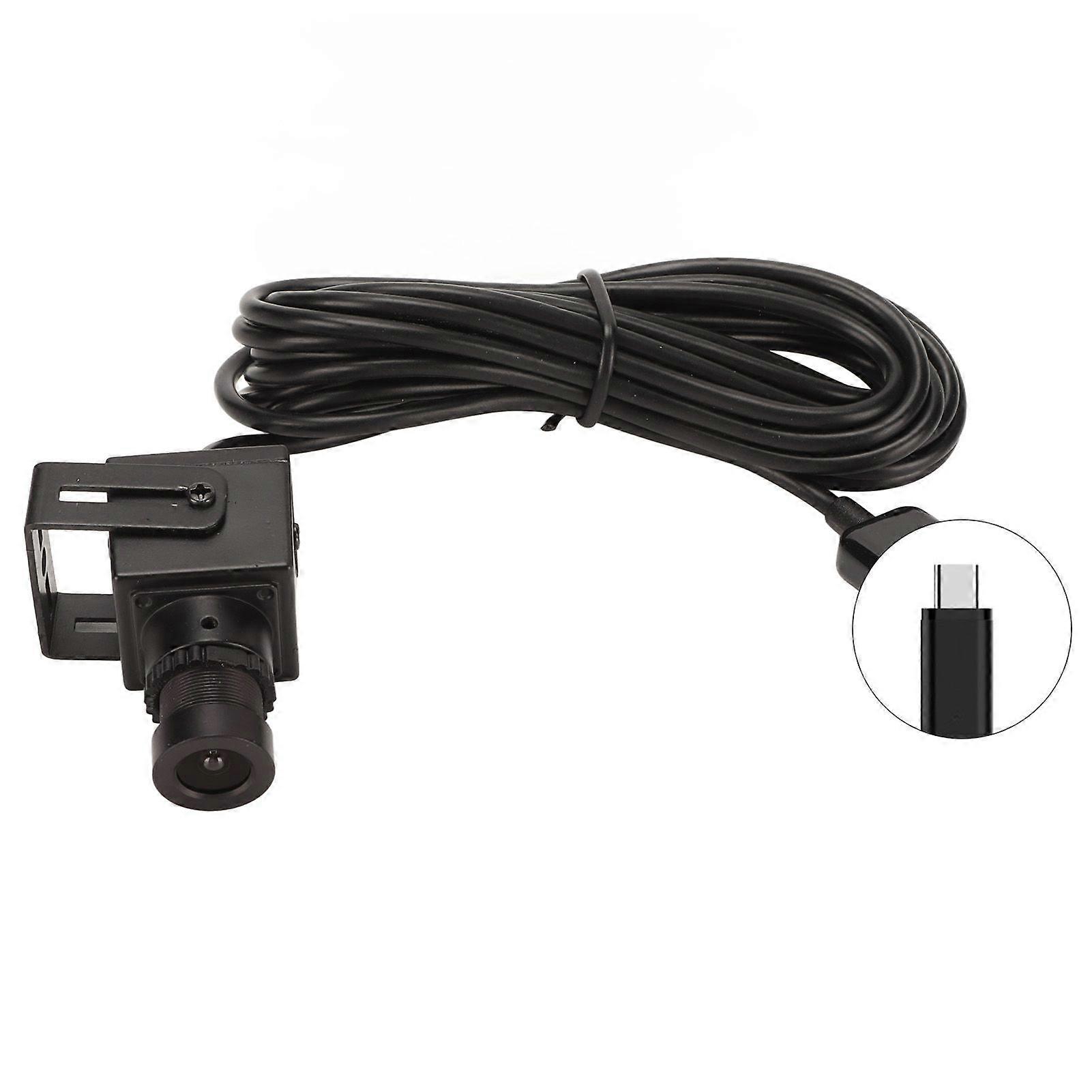 Web Camera Professional 2MP 1/3 CMOS Sensor Full HD Industrial PC UVC USB Web Camera for Home Office Type C