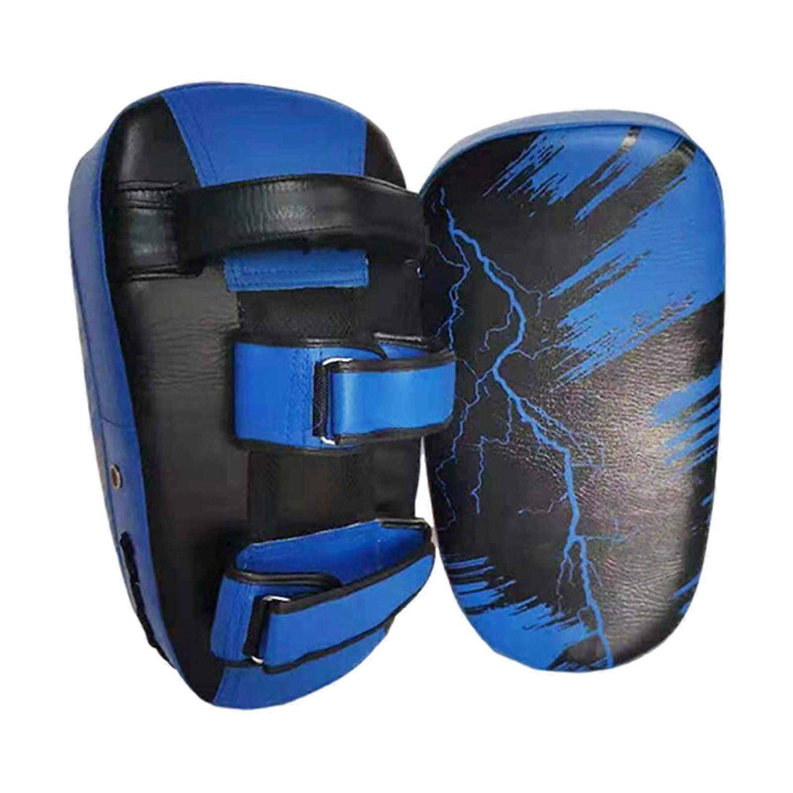 Boxing Kicking Shield MMA Focus Pad Blue 40x20x10 Cm