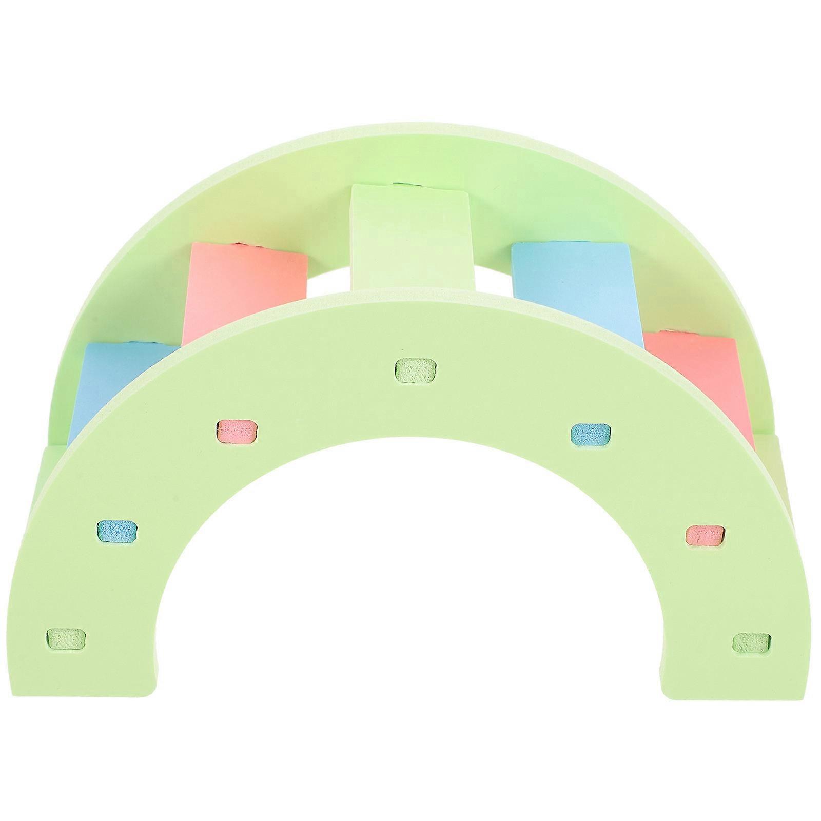 Hamster Climbing Toy For Small Pets Enrichment Light Green 1Set