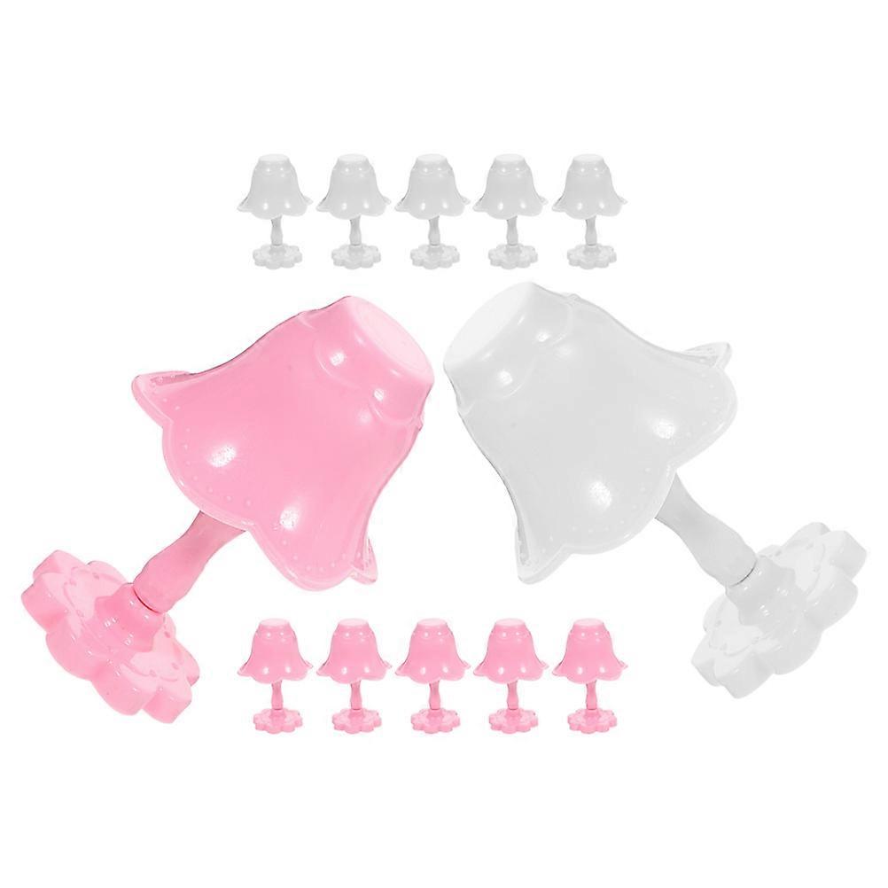 Miniature Table Lamp Model for Decoration Use 48Pcs ABS Plastic Material