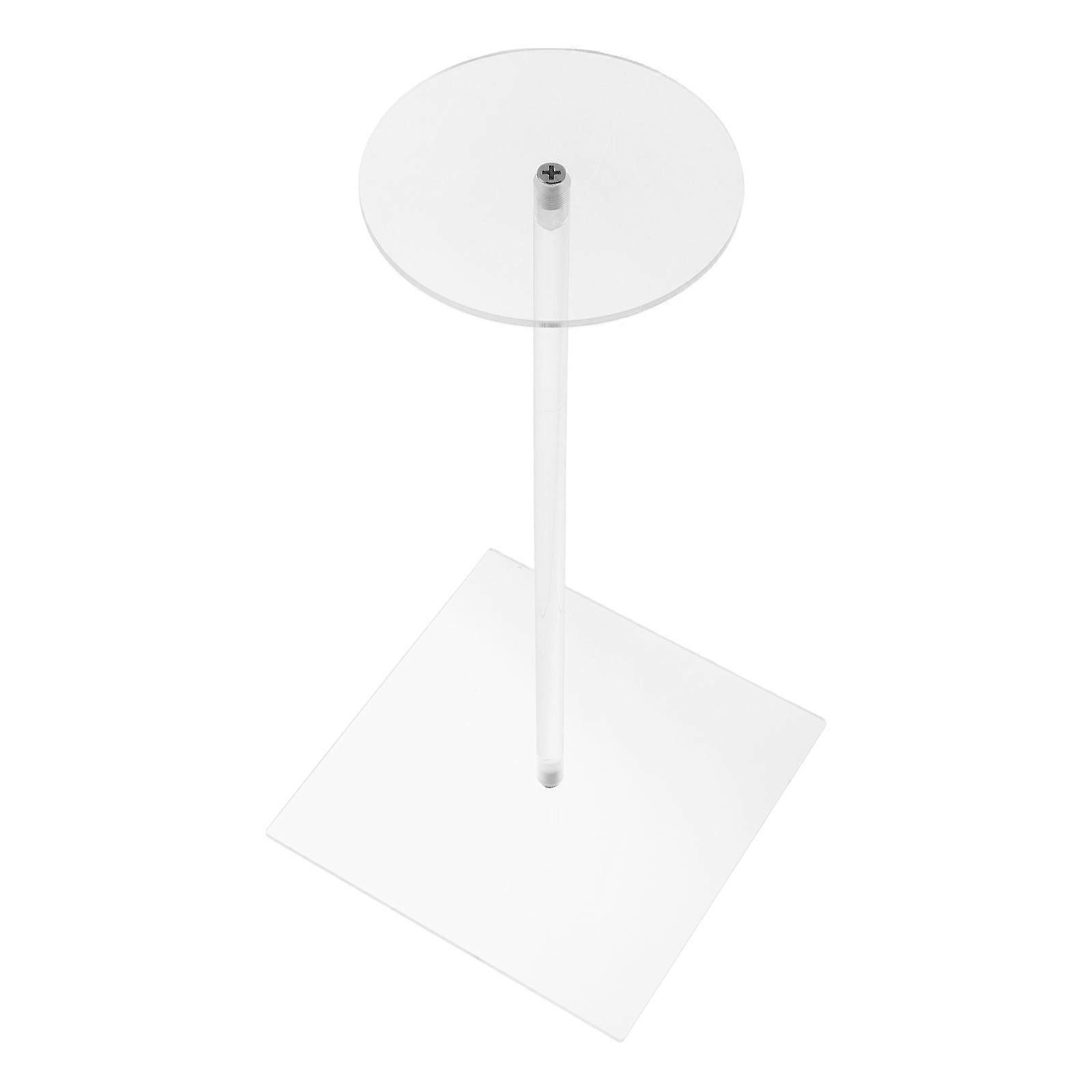 Hat Stand for Display Tabletop Clear Acrylic Holder 1Set for Hats Baseball Caps Wigs and Fisherman Hats