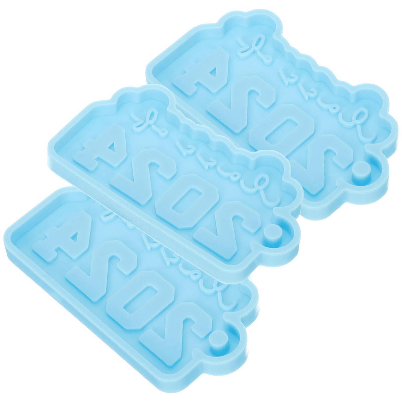 2024 Epoxy Molds Key Hanging Charm Mold Designed For Graduation Season 12 Pcs Lightweight